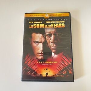 5 for $10 📀 The Sum of All Fears DVD